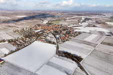 District Mörzheim in Landau in der Pfalz in the state Rhineland-Palatinate, Germany out of the air
