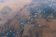 Preuschdorf in the state Bas-Rhin, France out of the air