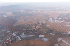 Aerial photograpy of Retschwiller in the state Bas-Rhin, France