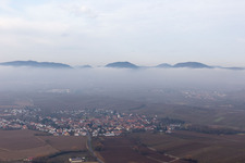 Bird's eye view of District Mörzheim in Landau in der Pfalz in the state Rhineland-Palatinate, Germany
