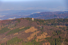 Neunkircher Höhe radar tower in the district Neunkirchen in Modautal in the state Hesse, Germany