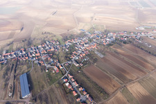 Drone image of Siegen in the state Bas-Rhin, France