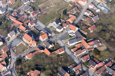 Church building in the village of in Oberlauterbach in Grand Est, France