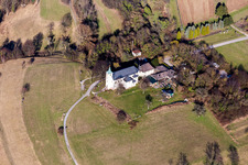 Churches building the chapel Michaelskapelle on Michaelsberg in Bruchsal in the state Baden-Wurttemberg, Germany