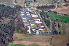 Shooting range in the district Obergrombach in Bruchsal in the state Baden-Wuerttemberg, Germany