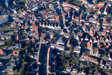 Jewish Quarter in the district Heidelsheim in Bruchsal in the state Baden-Wuerttemberg, Germany