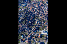 Brettener Street in the district Heidelsheim in Bruchsal in the state Baden-Wuerttemberg, Germany