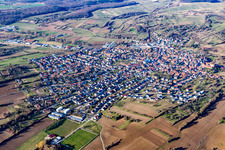 District Unteröwisheim in Kraichtal in the state Baden-Wuerttemberg, Germany