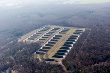 Mertzwiller in the state Bas-Rhin, France out of the air