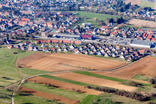 Settlement area in Niedermodern in Grand Est, France