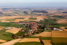 Wickersheim-Wilshausen in the state Bas-Rhin, France