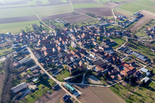 Melsheim in the state Bas-Rhin, France