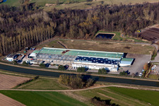 Aerial photograpy of Dettwiller in the state Bas-Rhin, France