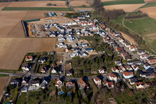 Drone recording of Schwindratzheim in the state Bas-Rhin, France
