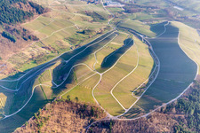 Fields of wine cultivation landscape in Kappelrodeck in the state Baden-Wurttemberg, Germany