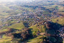 Ruins and vestiges of the former castle and fortress Neuwindeck in Lauf in the state Baden-Wurttemberg, Germany