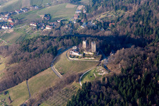 Alt-Windeck Castle Ruins in the district Riegel in Bühl in the state Baden-Wuerttemberg, Germany