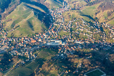 Aerial view of Robert Bosch GmbH Plant Bühlertal in the district Untertal in Bühlertal in the state Baden-Wuerttemberg, Germany