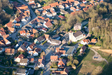 Neewiller-près-Lauterbourg in the state Bas-Rhin, France out of the air