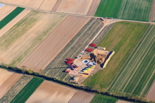 Foundation for a wind turbine at the Hatzenbühler wind farm in Hatzenbühl in the state Rhineland-Palatinate, Germany