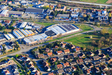 Industrial estate in Fellach with StrohmeierGilb kitchen world - We love kitchens, TRÖSSER and luxury porcelain in Bellheim in the state Rhineland-Palatinate, Germany