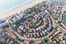 Caorle in the state Metropolitanstadt Venedig, Italy out of the air