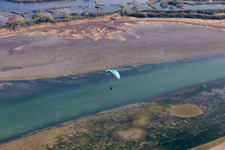 Caserma di Canal Muro in the state Friuli Venezia Giulia, Italy seen from above