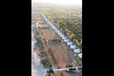 Aerial view of Cavallino-Treporti in the state Veneto, Italy