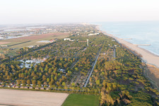 Oblique view of Ca' Ballarin in the state Veneto, Italy
