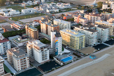 Aerial view of Ca' Costantini in the state Veneto, Italy