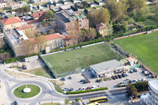 Sports field in Igea Marina in the state Emilia Romagna, Italy