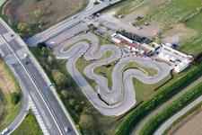 Aerial view of Cagnona in the state Emilia Romagna, Italy