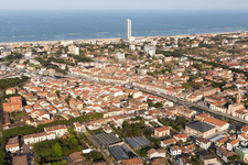 Cesenatico in the state Forlì-Cesena, Italy from the drone perspective