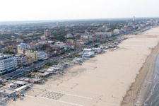 Pinarella in the state Emilia Romagna, Italy out of the air