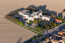Drone image of Comacchio in the state Ferrara, Italy