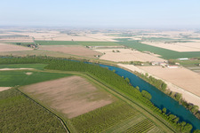 Aerial photograpy of San Filippo in the state Veneto, Italy