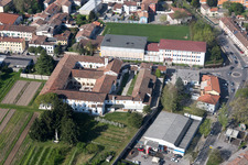 San Vito al Tagliamento in the state Pordenone, Italy out of the air