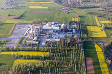 Oblique view of Borgo Ampiano in the state Friuli Venezia Giulia, Italy