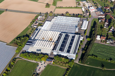 Company grounds and facilities of Haas & Haas GmbH Bauunternehmen in Scherzheim in the state Baden-Wurttemberg, Germany