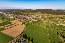 From the southwest in Sinzheim in the state Baden-Wuerttemberg, Germany