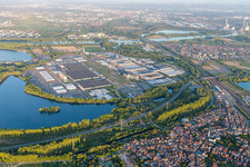 Building and production halls on the premises of Daimler Automobilwerk Woerth in Woerth am Rhein in the state Rhineland-Palatinate, Germany