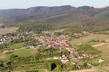 Drone recording of Rott in the state Bas-Rhin, France