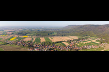Panorama in Cleebourg in the state Bas-Rhin, France