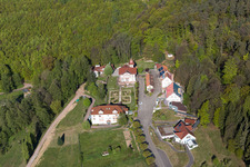 Lobsann in the state Bas-Rhin, France from above