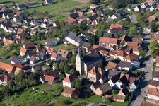 Gunstett in the state Bas-Rhin, France