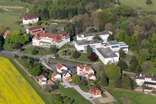 Thermal baths of Moosbronn in Morsbronn-les-Bains in the state Bas-Rhin, France