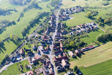 Uttenhoffen in the state Bas-Rhin, France out of the air