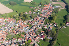 Aerial photograpy of Mulhausen in the state Bas-Rhin, France
