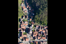 Drone recording of Offwiller in the state Bas-Rhin, France