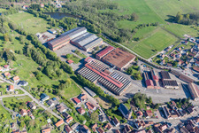 Building and production halls on the premises of De Dietrich Process Systems in Zinswiller in Grand Est, France